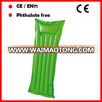 promotional PVC inflatable air mattress with custom color inflatable pool float mattress