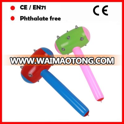 customized size and color inflatable hammer toys with OEM LOGO pvc hammer